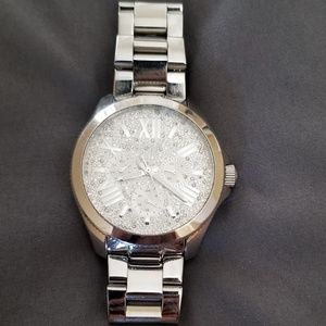 Fossil Silver and Sparkle watch